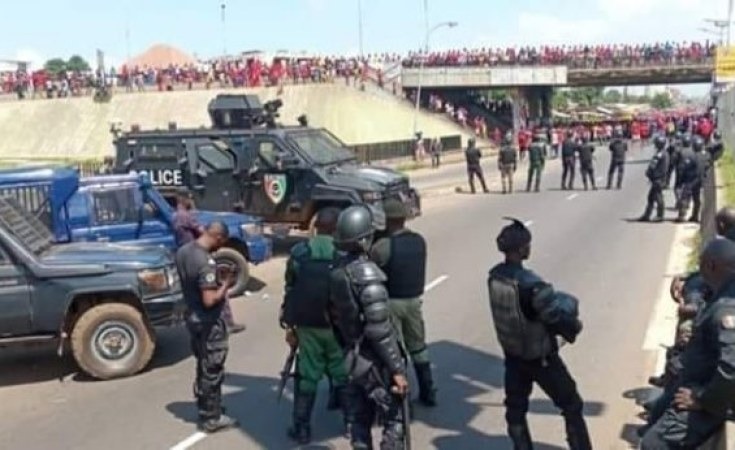 Guinée : Une manifestation interdite du FNDC donne lieu à des affrontements