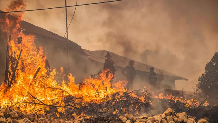 Maroc : Violents feux de forêt dans le nord du pays