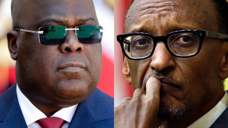 RDC-RWANDA : Tête-à-tête Félix Tshisekedi-Paul Kagame à Luanda